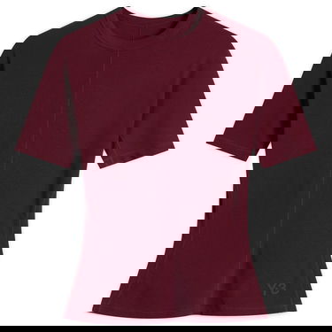Tričko Y-3 Y-3 Fitted Tee, Size X-Small Vínová | JZ7427, 1