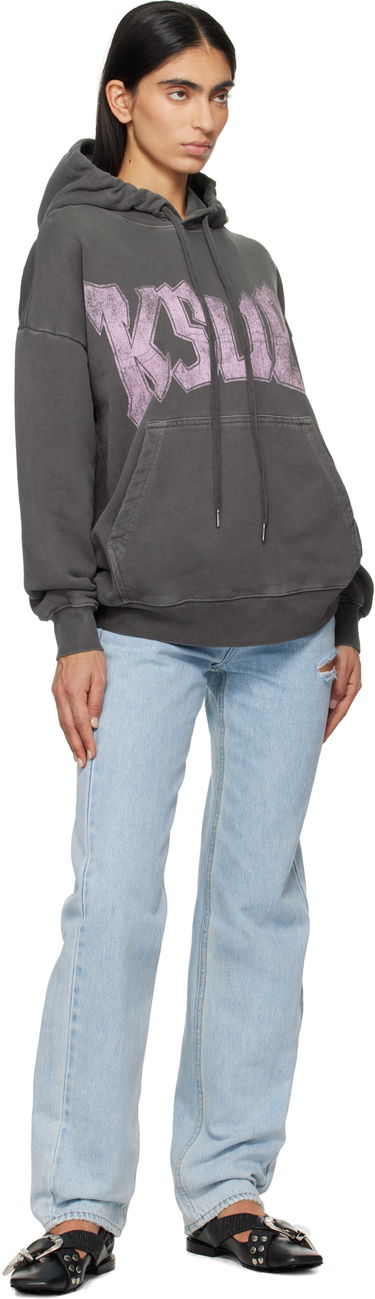 Mikina Ksubi Ksubi World Tour Oh G Hoodie Šedá | WPS25FL003, 3