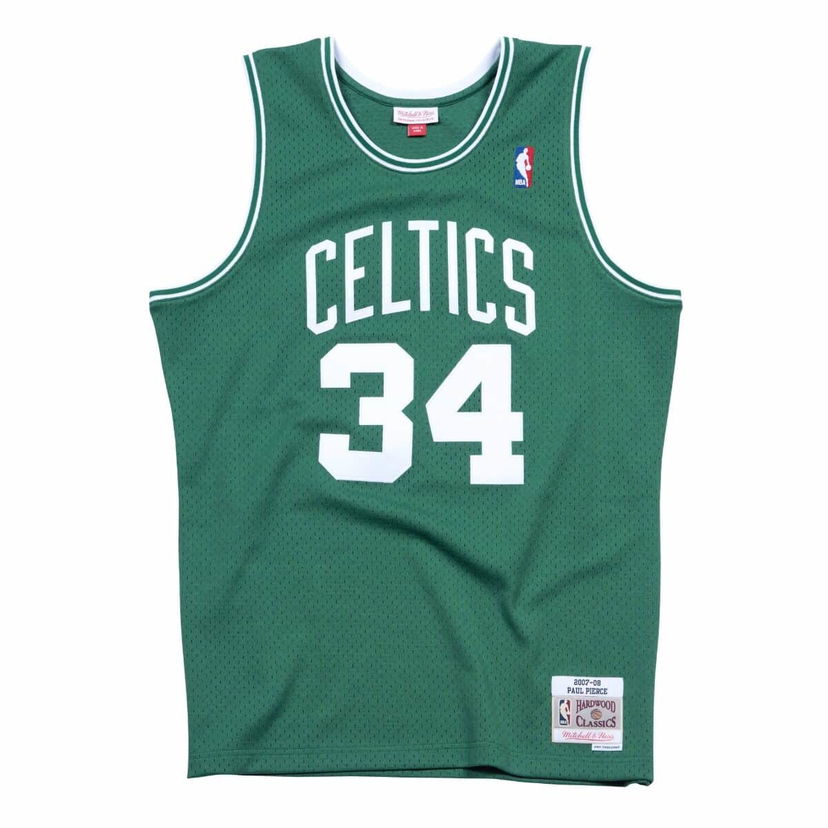 Dres Mitchell & Ness Mitchell & Ness NBA Boston Celtics Paul Pierce Swingman Jersey Zelené | SMJYGS18144-BCEKYGN07PPI