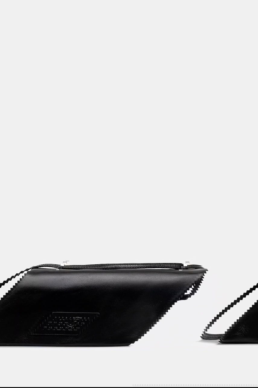 Kabelka Maison Margiela MM6 Maison Margiela Leather Shoulder Bag Čierna | SB5ZH0022.P7187.T8013, 0