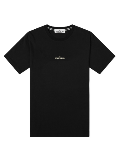 Tričko Stone Island Scrap Logo Back Tee Čierna | 75152NS83-V0029