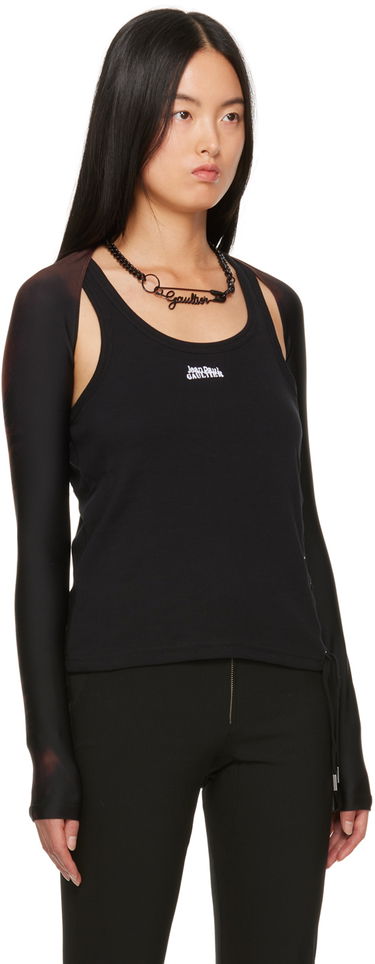 Tielko Jean Paul Gaultier Jean Paul Gaultier Open-Shoulder Top Čierna | 23/15-F-TO105-J527-67, 1