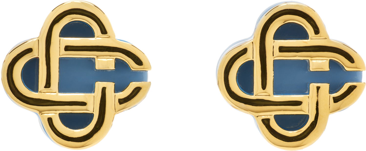 Náušnice Casablanca Casablanca Stacked Earrings Modrá | APF25-JW-290-03, 0