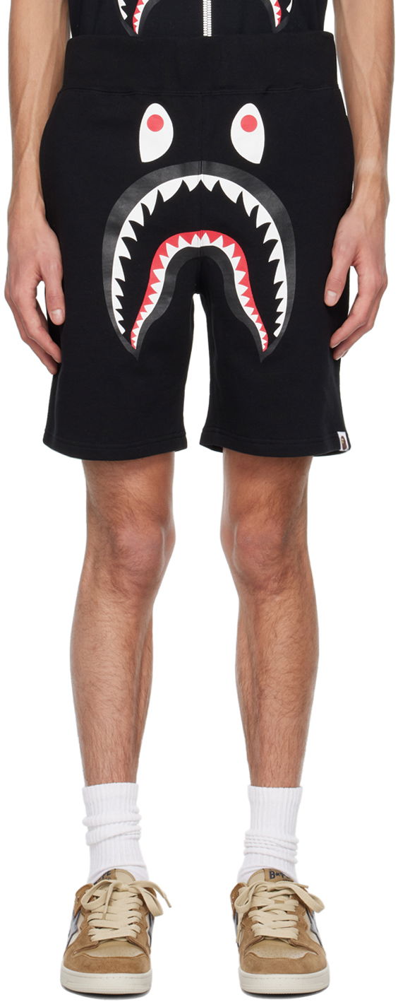 Šortky BAPE WGM Edition Shark Shorts Čierna | 001SPI801009M, 0