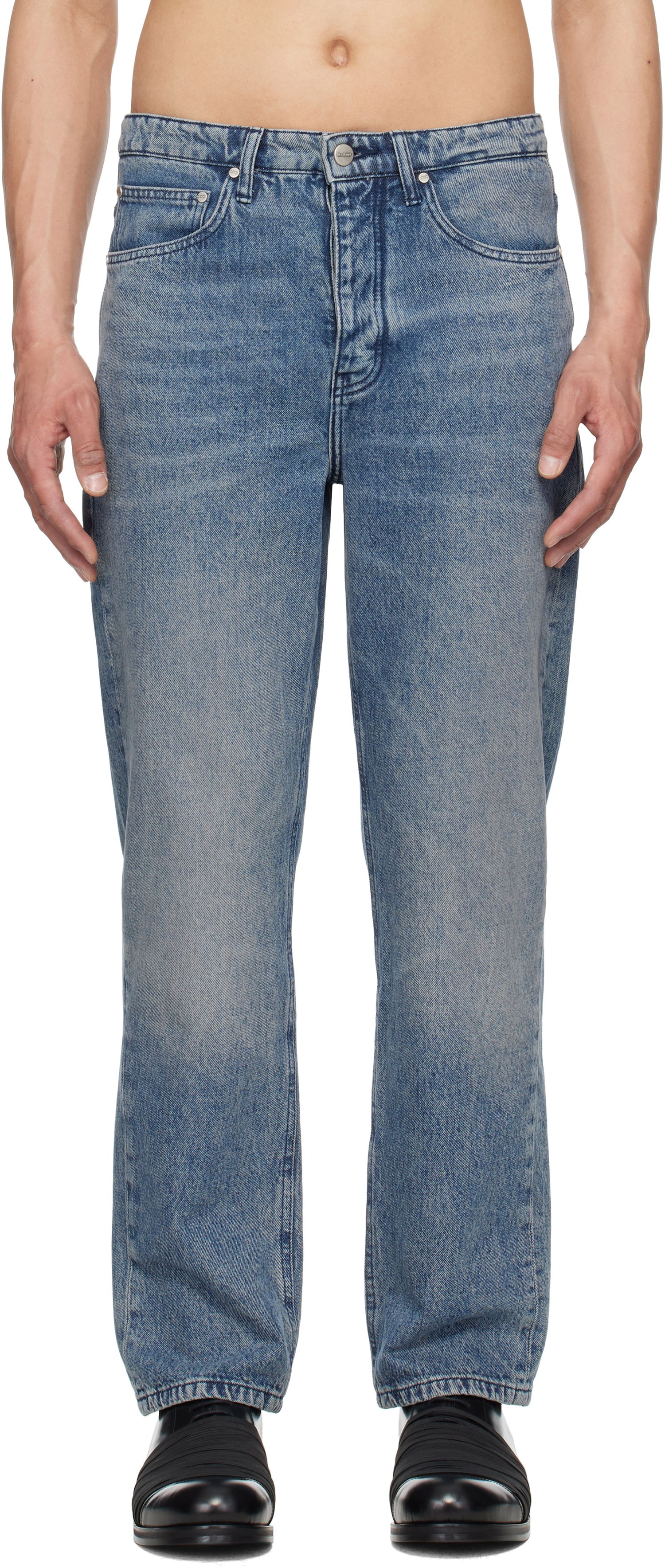 Džínsy Han Kjøbenhavn Han Kjobenhavn Relaxed Denim Jeans Modrá | M-134349, 0