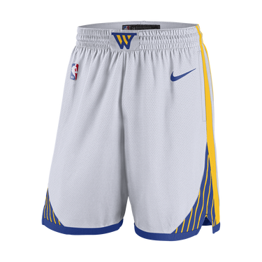 Šortky Nike Golden State Warriors Association Edition 2024/25 Dri-FIT NBA Swingman Shorts Biela | FQ4108-100, 2