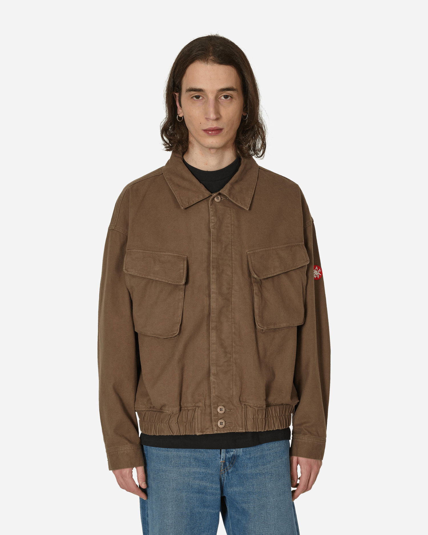 Bunda Cav Empt Community Button Jacket Hnedá | CES24JK12 001, 0