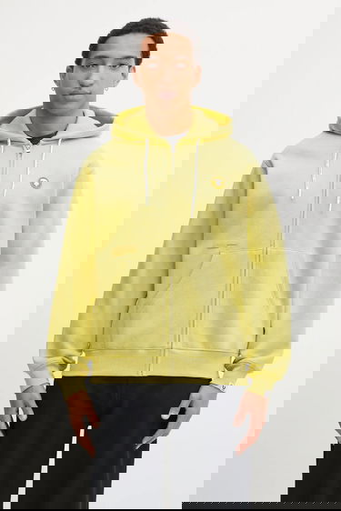 Mikina AAPE by A Bathing Ape Now Zip Up Hoodie with Patch Žltá | AAPSWMC358XBP, 0