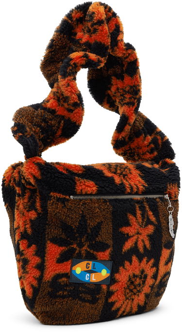 Taška cez rameno Chopova Lowena Chopova Lowena Sunflower Fleece Shoulder Bag Oranžová | 1176, 1