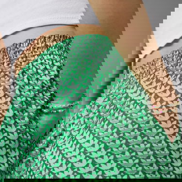 Šortky adidas Originals Adicolor 70s Satin Shorts Zelené | IK7881, 5
