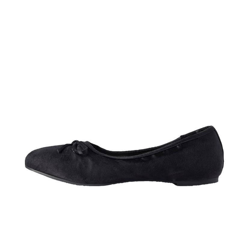 Tenisky a topánky Balenciaga Leopold Ballerina "Black Satin" W Čierna | 748222W2H821000