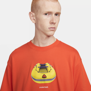 Tričko Nike ACG Cruise Boat Graphic T-Shirt Oranžová | FQ3725-809, 2