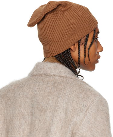 Kulicha Studio Nicholson Studio Nicholson Ribbed Beanie Hnedá | RUGO SNW - 1057, 2