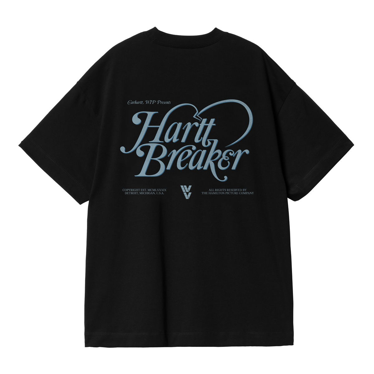 Tričko Carhartt WIP Short Sleeve Harttbreaker T-Shirt Čierna | I034399_8, 1