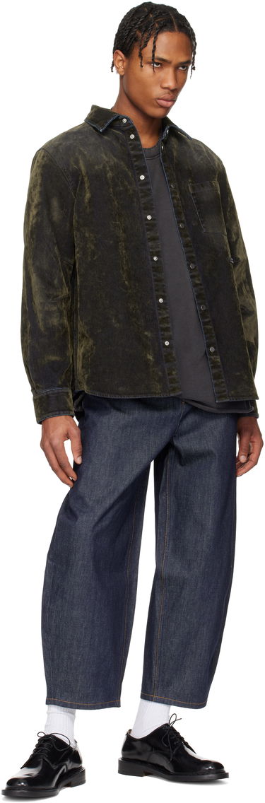 Sveter Helmut Lang Helmut Lang Garment-Dyed Upstate Sweatshirt Šedá | O10HM502, 3
