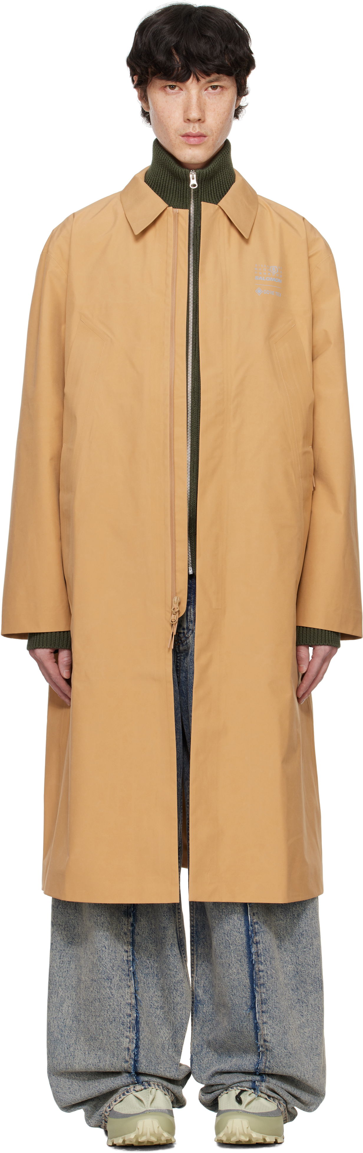 Kabáty Maison Margiela Edition Trench Coat Béžová | SH0AH0003 M35200, 0