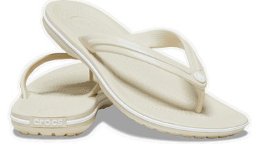 Tenisky a topánky Crocs Crocband™ Flips Béžová | 11033-2Y2, 1