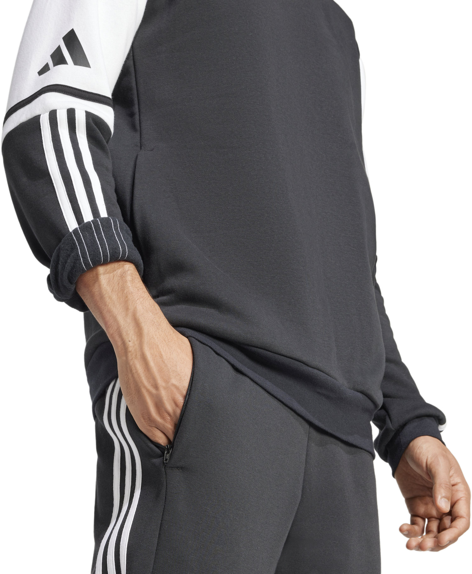 Mikina adidas Originals SQ25 SW Hoodie Šedá | je2776, 1