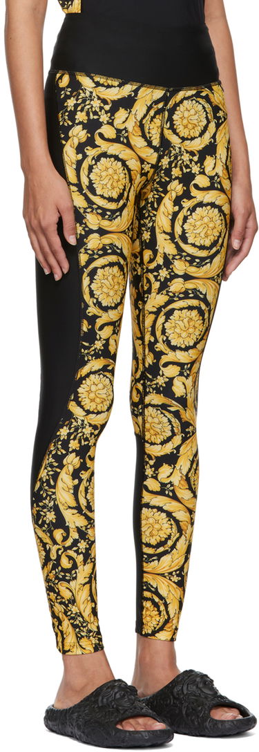 Legíny Versace Barocco Print Leggings Žltá | 1004092_1A03030_5B010, 1