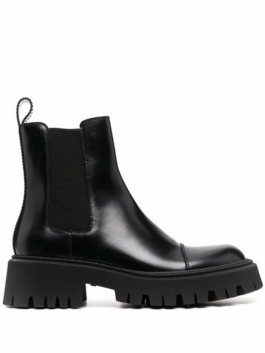 Tenisky a topánky Balenciaga Leather Ankle Boots Čierna | 636599WA8E91000, 0