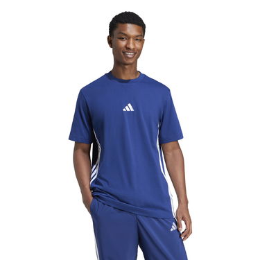Tričko adidas Performance 3S SJ T-Shirt Modrá | JE6399, 1