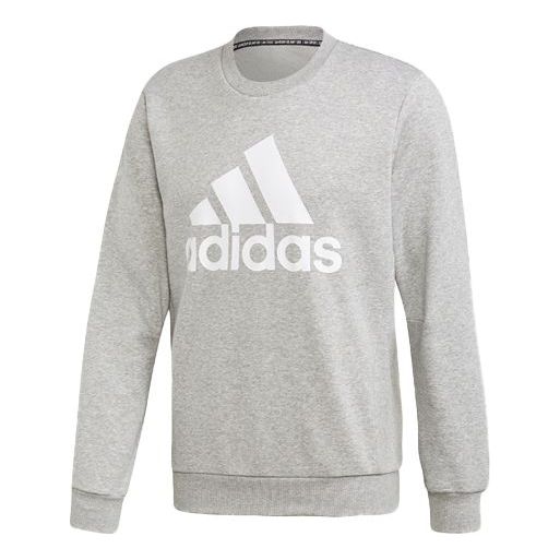 Sveter adidas Originals Athleisure Logo Pullover Šedá | FL3925