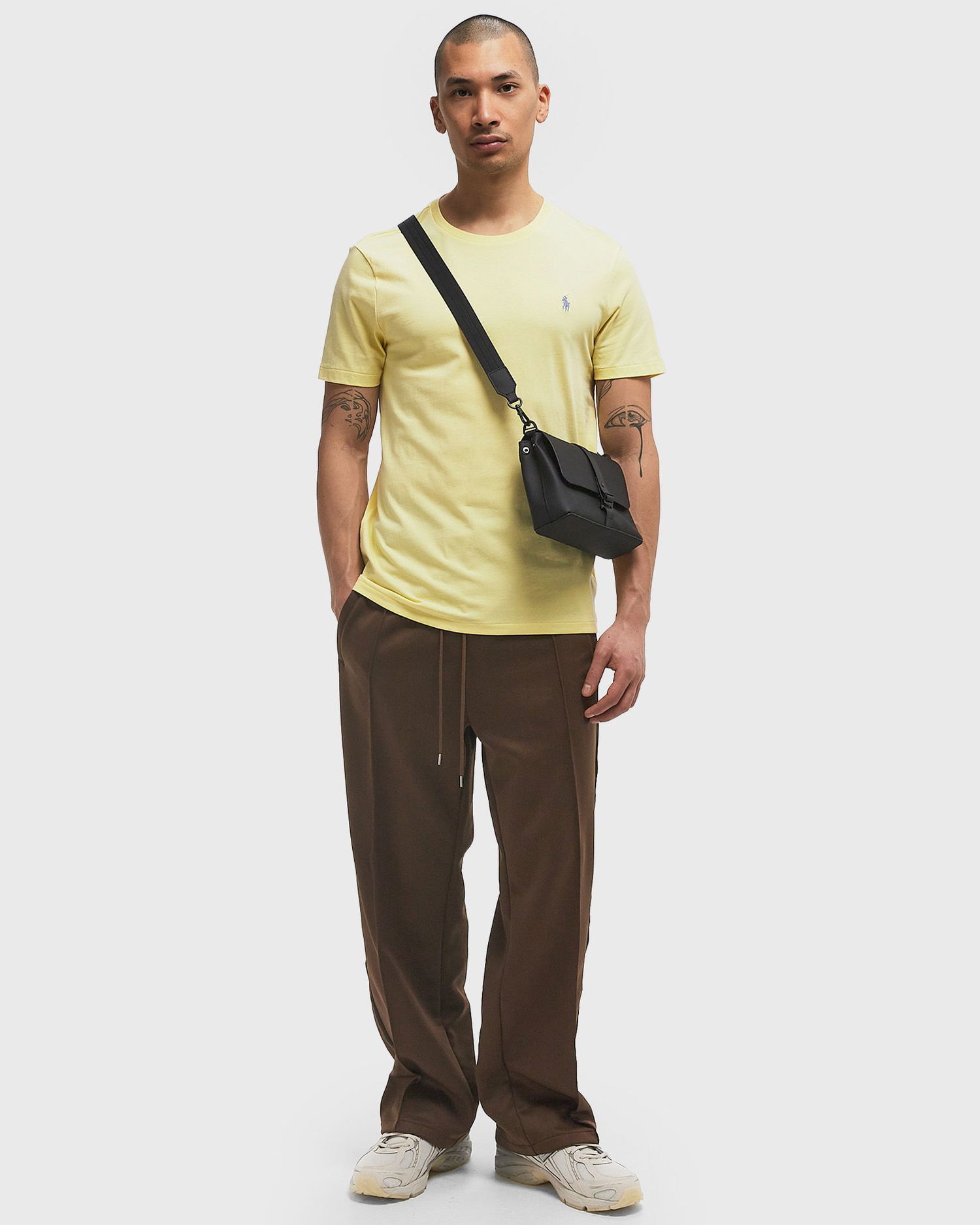 Tričko Polo by Ralph Lauren Polo Ralph Lauren Custom Slim Fit T-Shirt XXL Žltá | 710671438414, 1