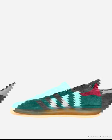 Tenisky a topánky adidas Originals Gazelle Indoor Collegiate Green Lucid Pink Zelené | IG5929, 4