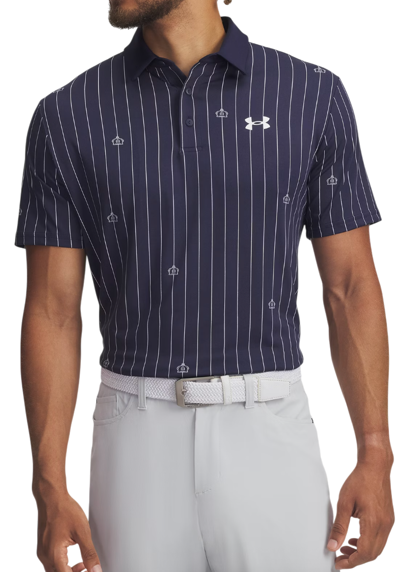 Polo tričko Under Armour Playoff 3.0 Printed Golf Polo Navy | 1378677-426