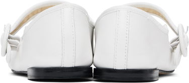 Oblečenie Repetto Repetto Georgia Square-Toe Mary Jane Ballerina Flats Biela | V4141VE, 1