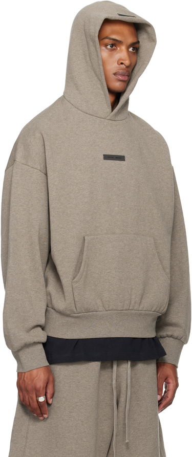 Mikina Fear of God Fear of God ESSENTIALS Fleece Hoodie, Classic Fit Šedá | 192SP252053F, 1