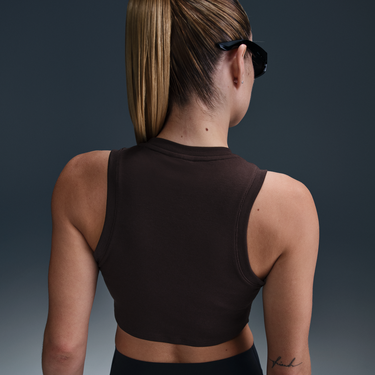 Slnečné okuliare Nike Nike Sportswear Chill Knit Slim-Fit Cropped Ribbed Tank Top Čierna | FB8279-220, 2
