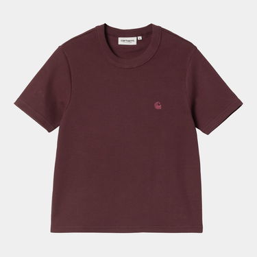Tričko Carhartt WIP Philipa Short Sleeve T-Shirt Vínová | I035471_9, 0