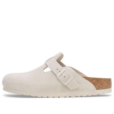Tenisky a topánky Birkenstock Boston Soft Footbed Suede Sandals Biela | 1027667, 0