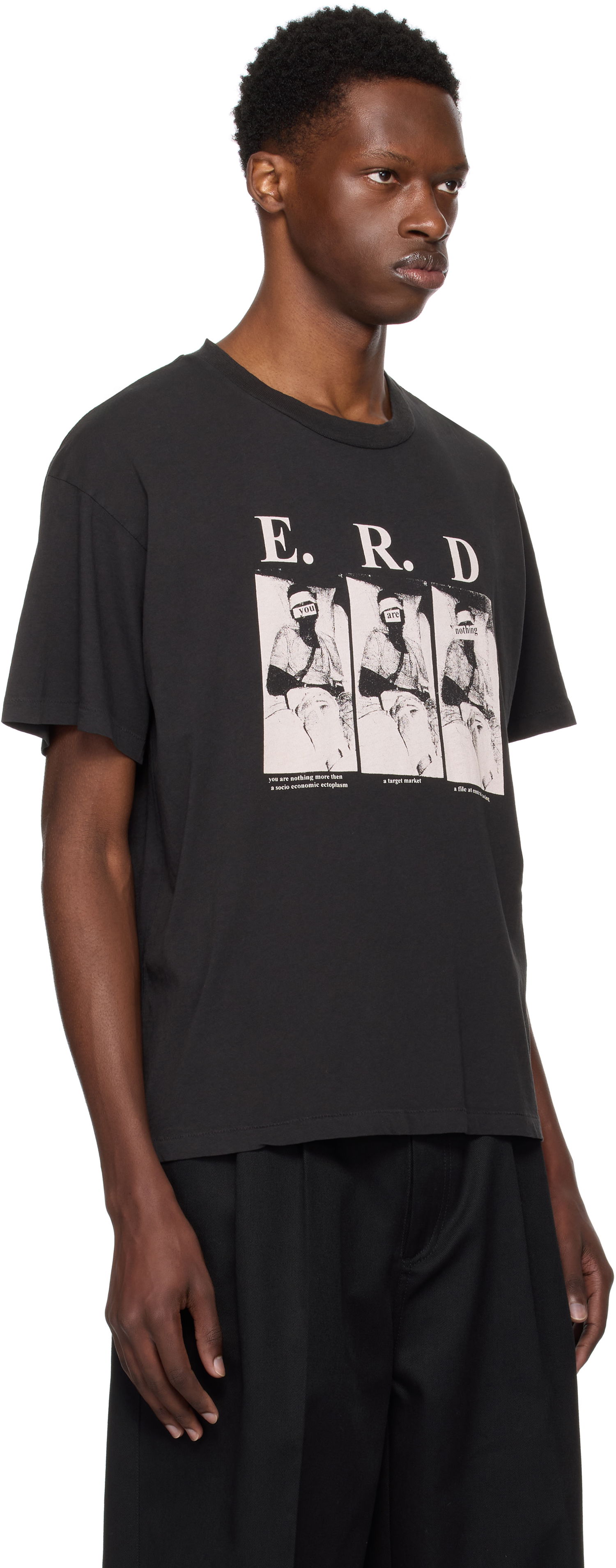 Tričko Enfants Riches Déprimés Enfants Riches Déprimés 'You Are Nothing' Graphic T-Shirt Čierna | 010-823, 1