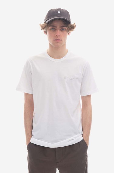 Tričko NORSE PROJECTS T-Shirt With Print Biela | N01.0640.0001, 0