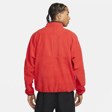 Mikina Nike Club Fleece+ 1/2-Zip Fleece Top Červená | DX0525-657, 1