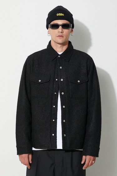 Košeľa BILLIONAIRE BOYS CLUB Billionaire Boys Club OUTDOORSMAN Overshirt Čierna | B23321, 0