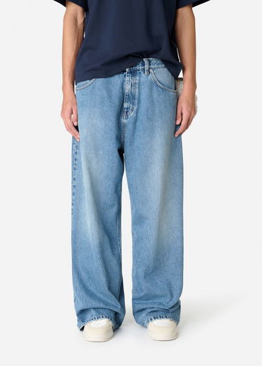 Džínsy AXEL ARIGATO Relaxed Fit Jeans Modrá | A2949002, 7