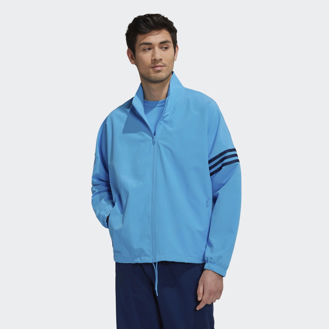 Blue Windbreaker Jacket