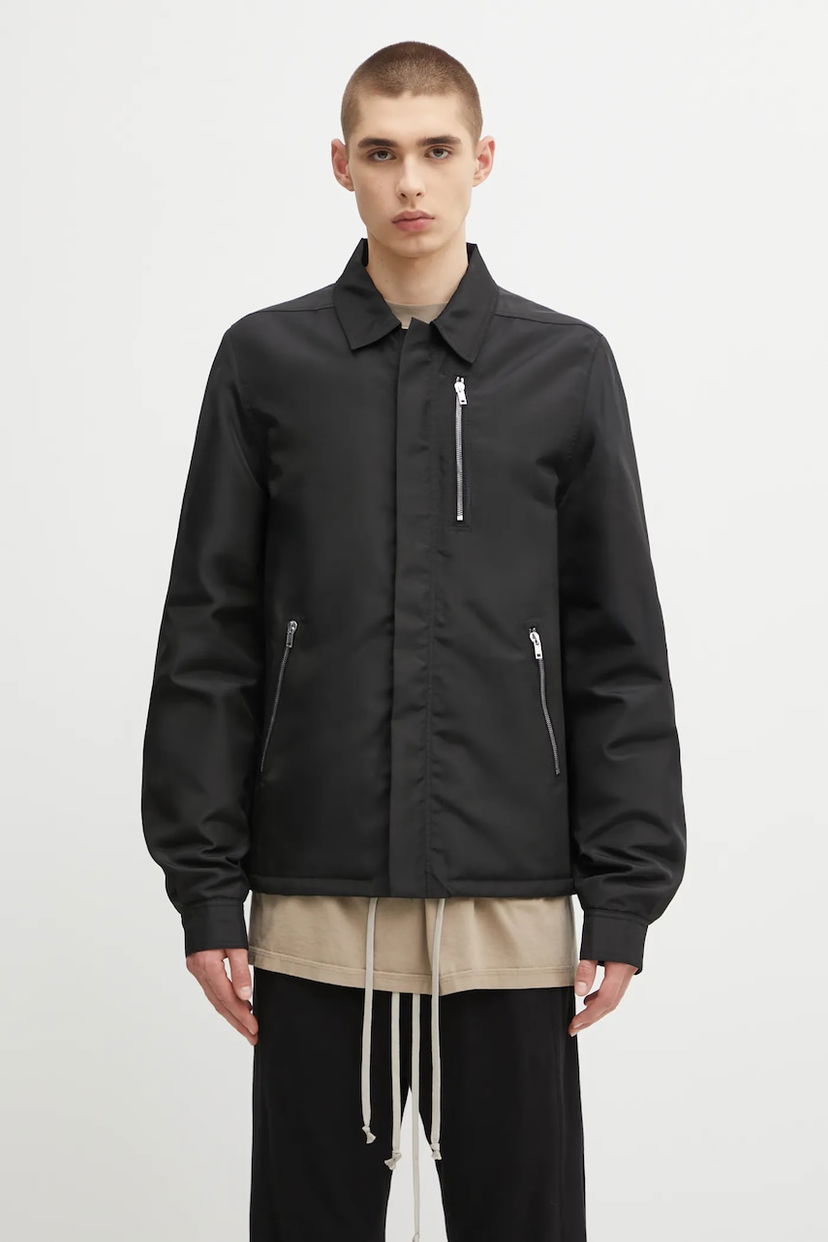 Bunda Rick Owens Rick Owens DRKSHDW Zipfront Jacket Čierna | DU02E7775.NCV