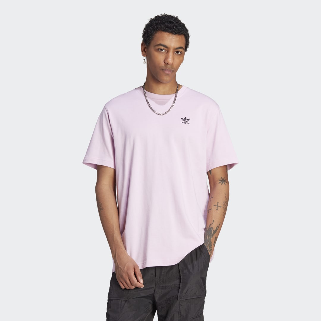 Tričko adidas Originals Adicolor Classics Back+Front Trefoil Boxy Tee Ružová | IM0408, 0