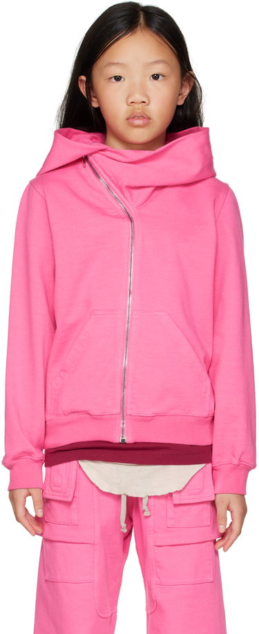 Mikina Rick Owens Rick Owens Mountain Hoodie Ružová | BG01C7286 RIG, 0