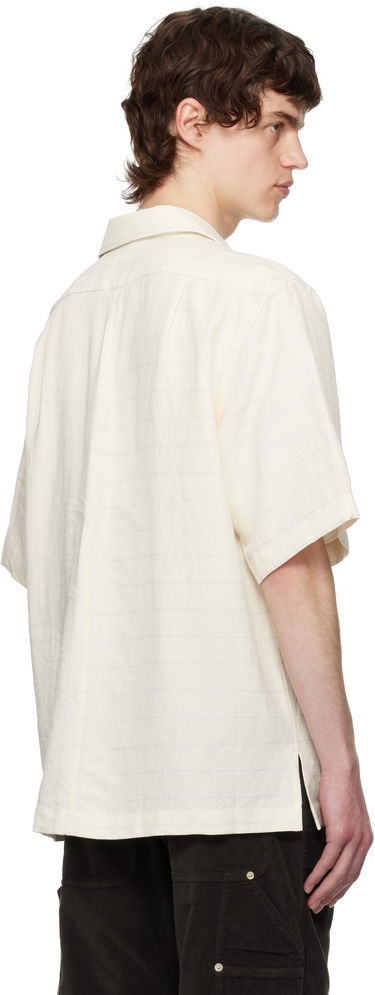 Košeľa Wales Bonner Wales Bonner Highlife Bowling Shirt Biela | MS25SH08-VI02-0959 FLUID VISCO, 2