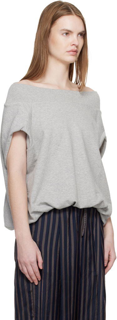 Mikina Dries Van Noten Cocoon Sweatshirt Šedá | 261-131110-3611, 1