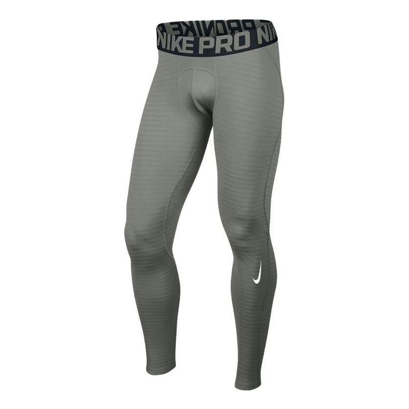 Legíny Nike Pro Warm Compression Tights Zelené | 725039-065, 0