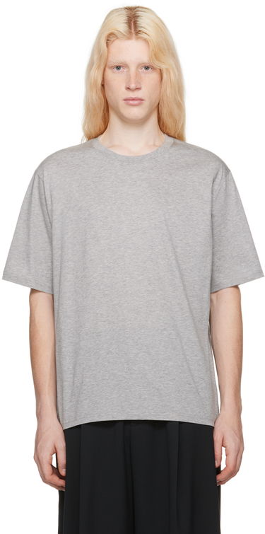 Tričko Studio Nicholson Studio Nicholson Bric T-Shirt Šedá | BRIC SNM-911, 0