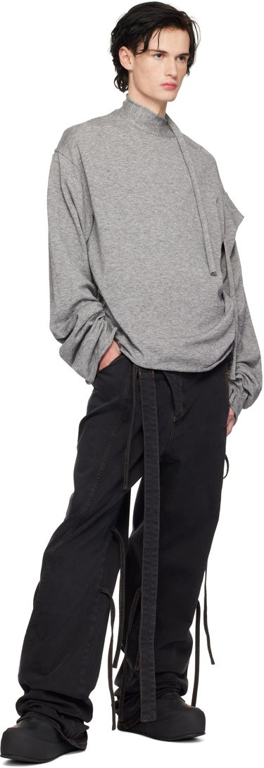 Džínsy Ottolinger Ottolinger Signature Wrap Jeans Čierna | 2217080111, 3