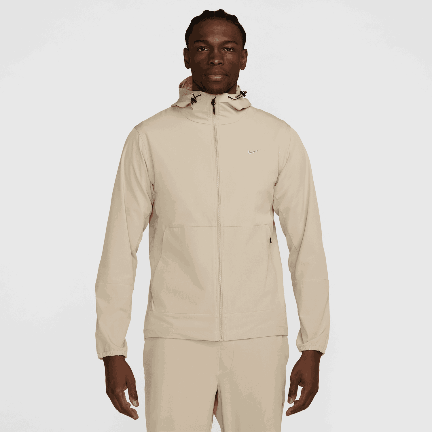 Vetrovka Nike Nike Unlimited Hooded Repel Jacket Béžová | FB7551-251, 0