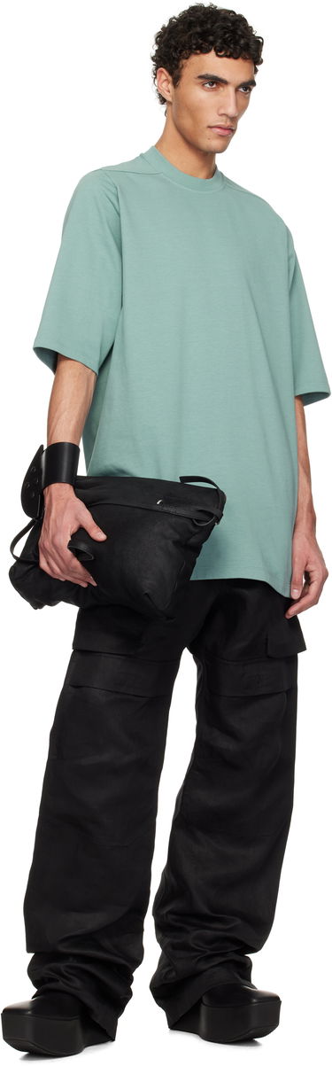 Tričko Rick Owens Rick Owens Hollywood Jumbo Short Sleeve T-Shirt Zelené | RU01E5249 BA, 3